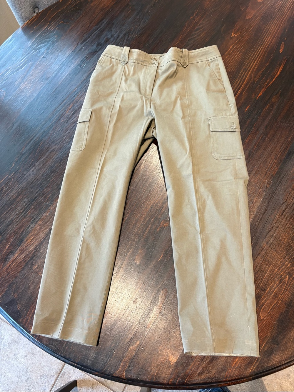 Talbots Tan Khaki pants- light olive